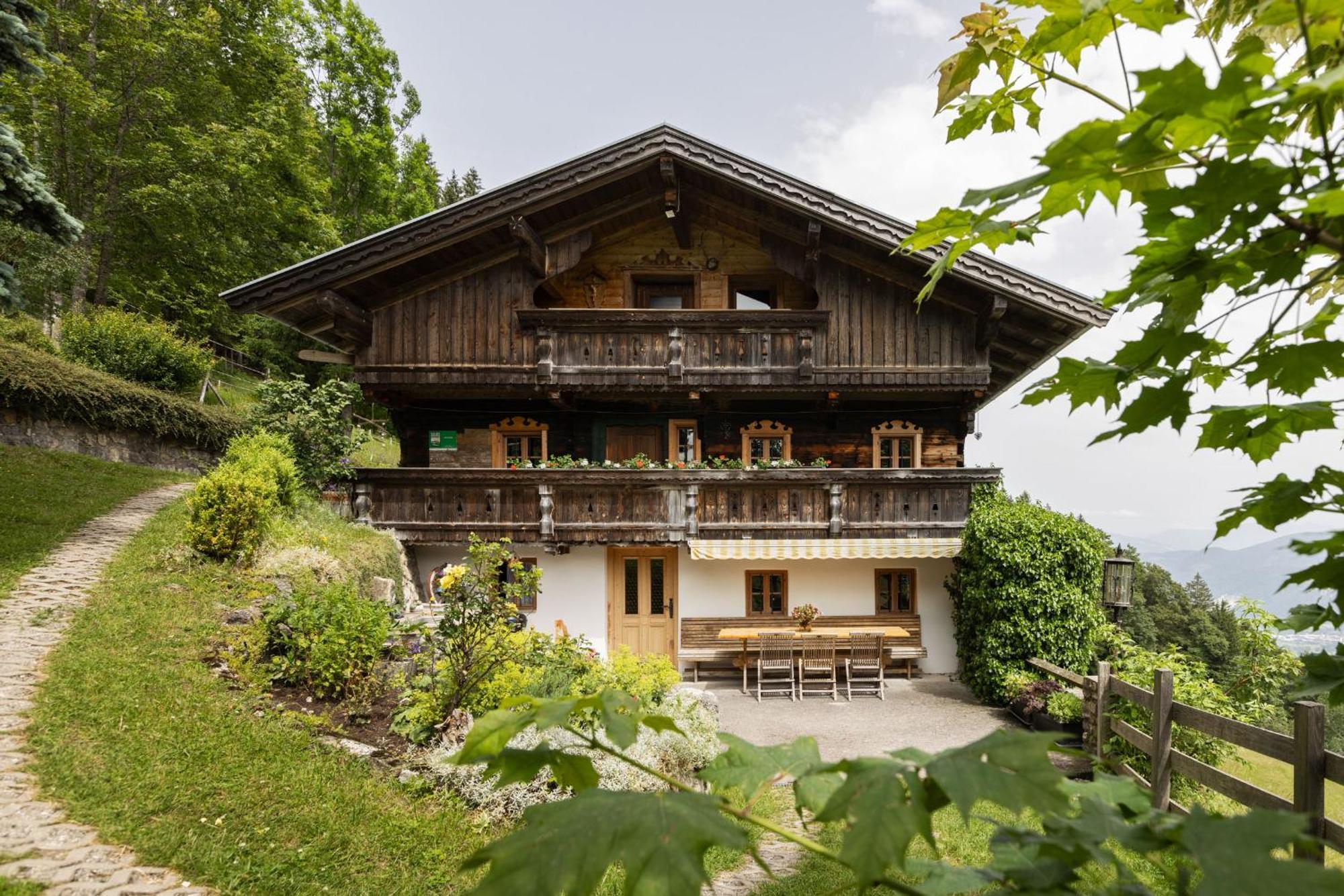Das Pumphaus Brandenberg Bagian luar foto